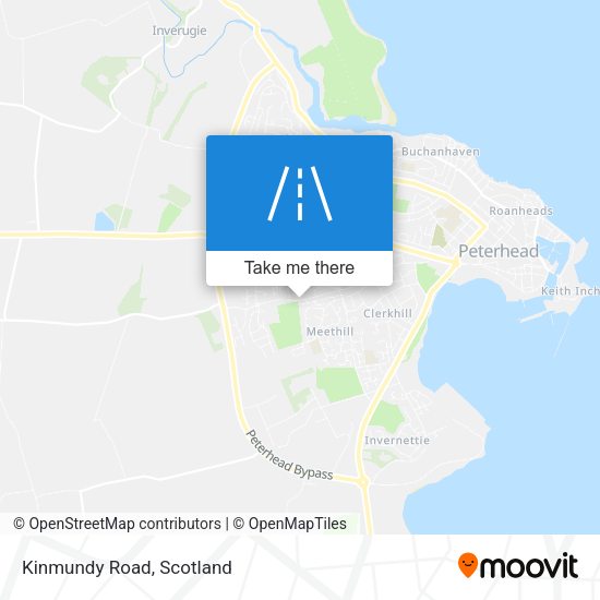 Kinmundy Road map