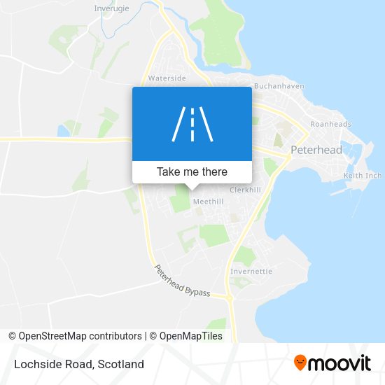 Lochside Road map