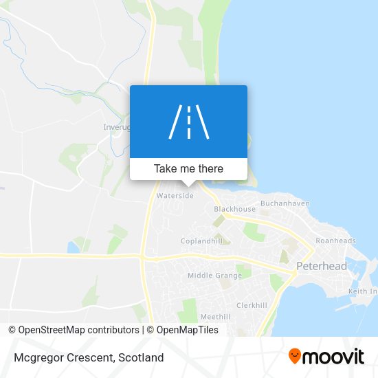 Mcgregor Crescent map