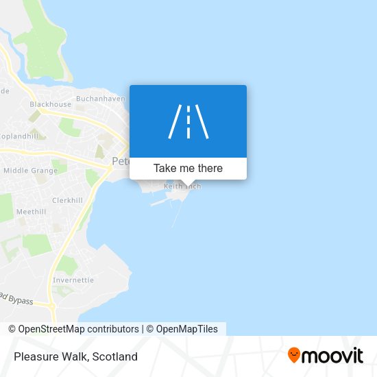 Pleasure Walk map