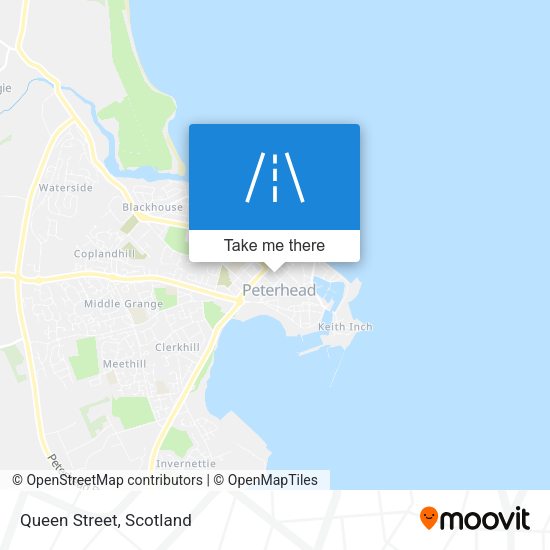 Queen Street map