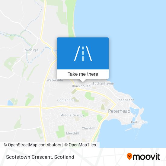 Scotstown Crescent map