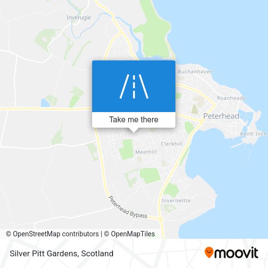 Silver Pitt Gardens map