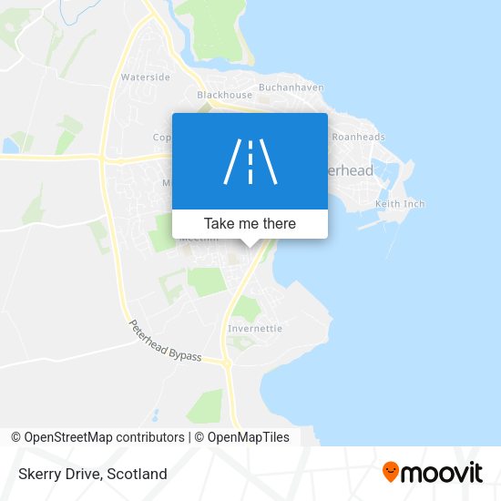 Skerry Drive map