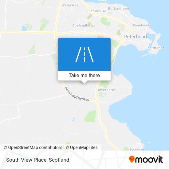 South View Place map