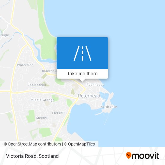 Victoria Road map