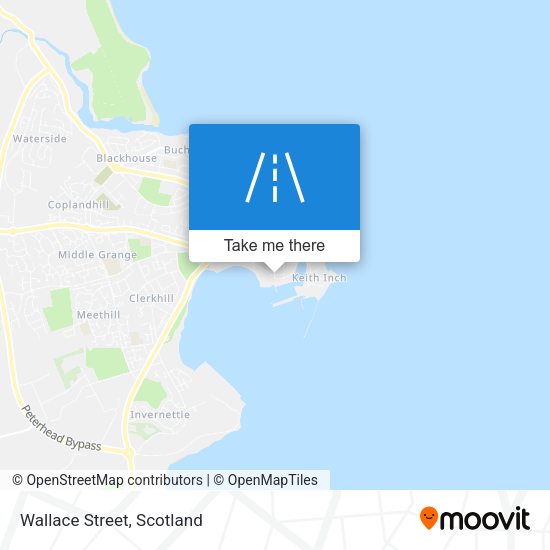 Wallace Street map