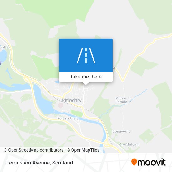 Fergusson Avenue map