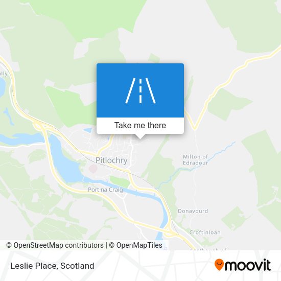 Leslie Place map