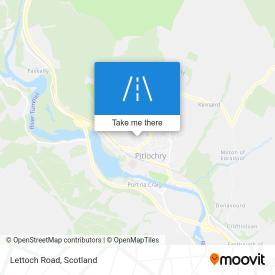 Lettoch Road map