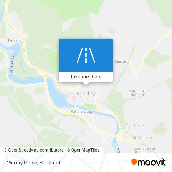Murray Place map