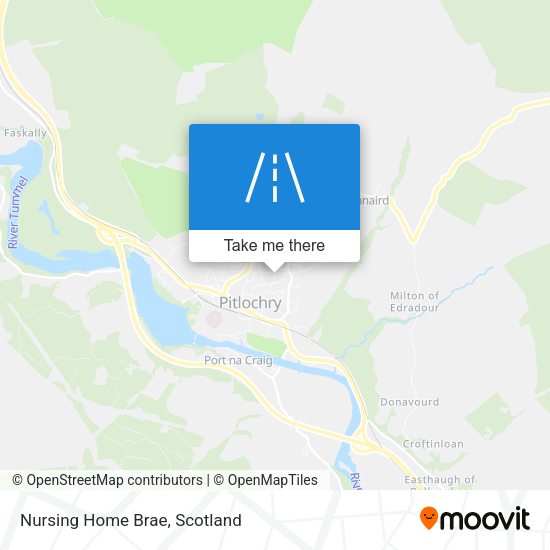 Nursing Home Brae map