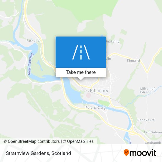 Strathview Gardens map