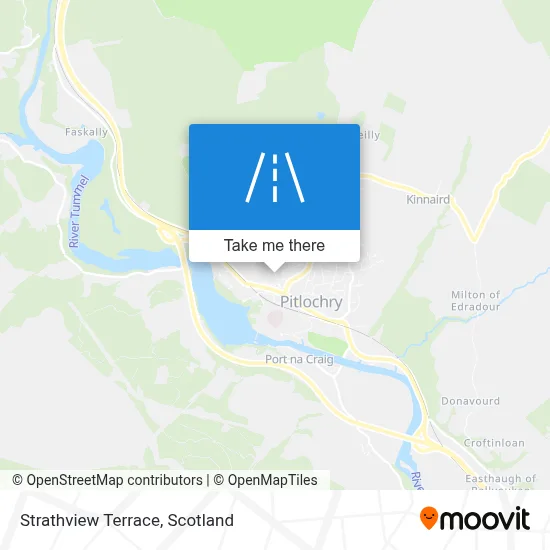 Strathview Terrace map