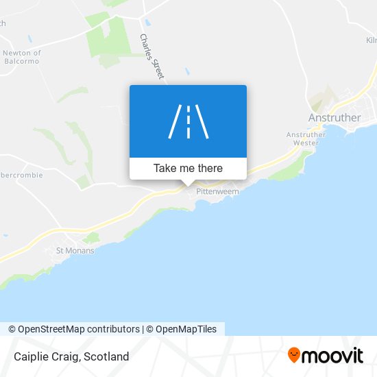 Caiplie Craig map