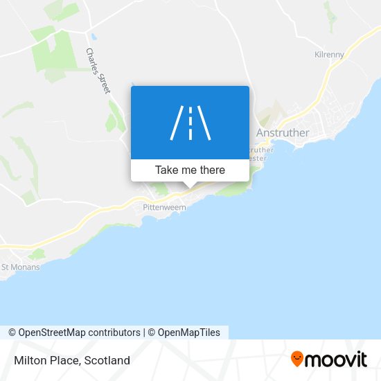 Milton Place map