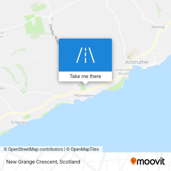 New Grange Crescent map