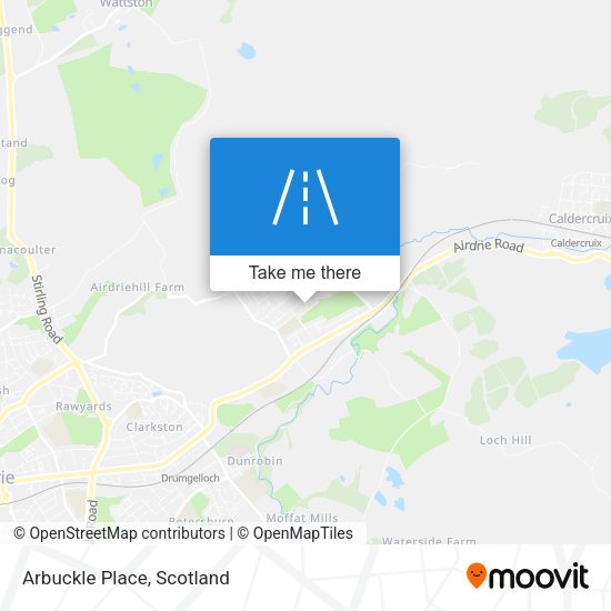 Arbuckle Place map
