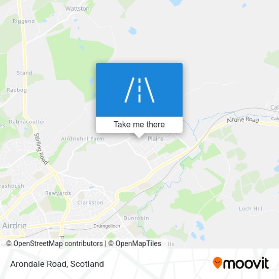 Arondale Road map
