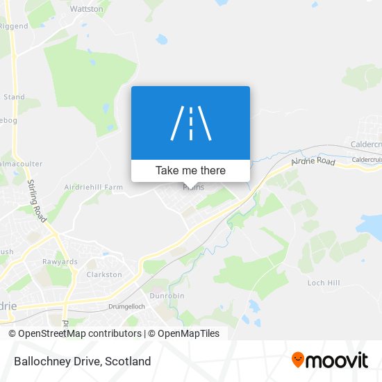 Ballochney Drive map