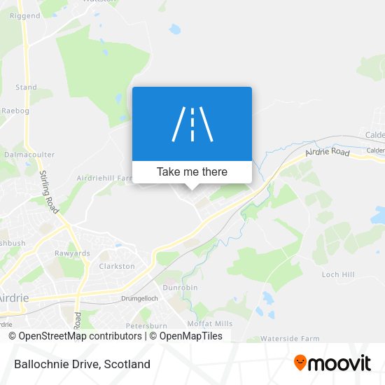 Ballochnie Drive map