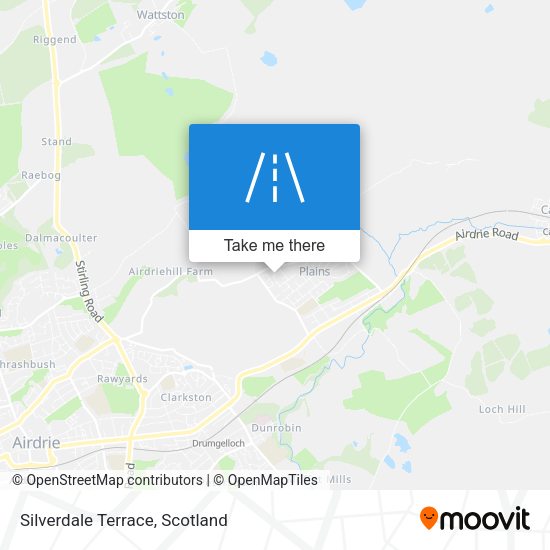Silverdale Terrace map