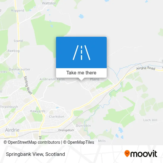 Springbank View map