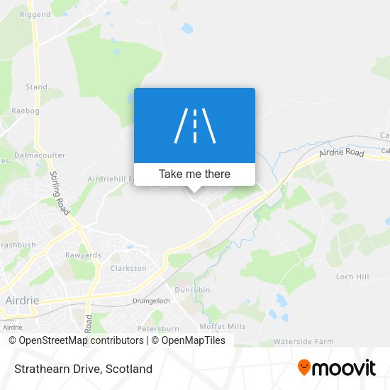 Strathearn Drive map
