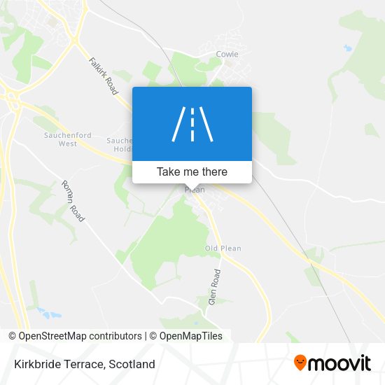 Kirkbride Terrace map