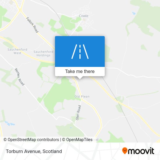 Torburn Avenue map