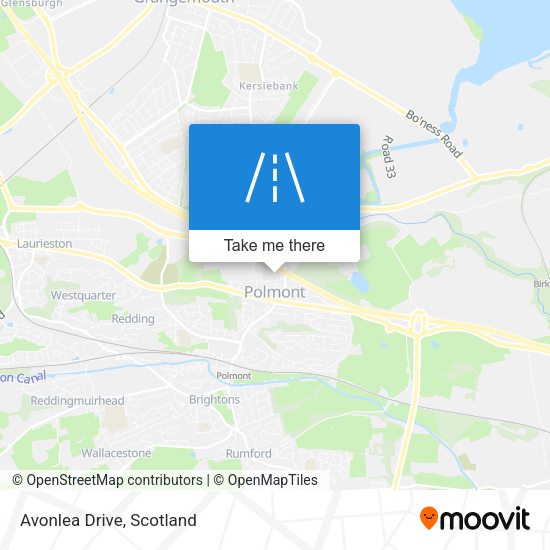 Avonlea Drive map