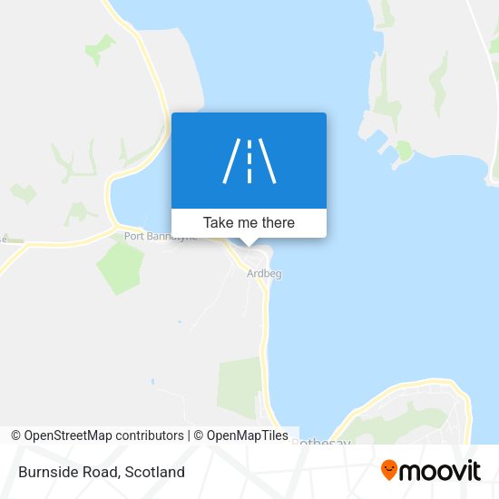 Burnside Road map