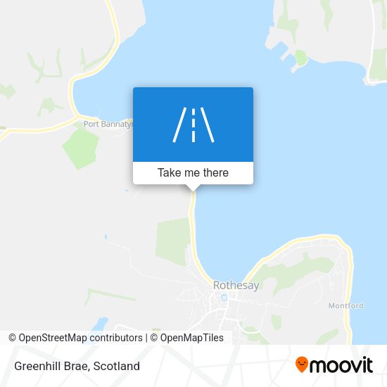 Greenhill Brae map
