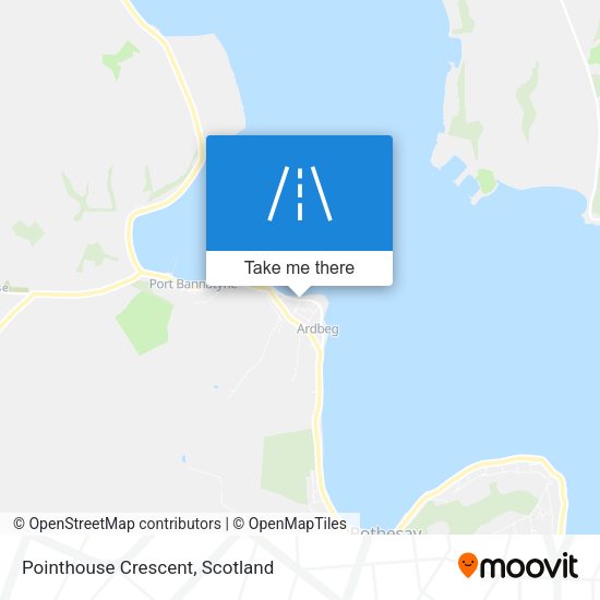 Pointhouse Crescent map