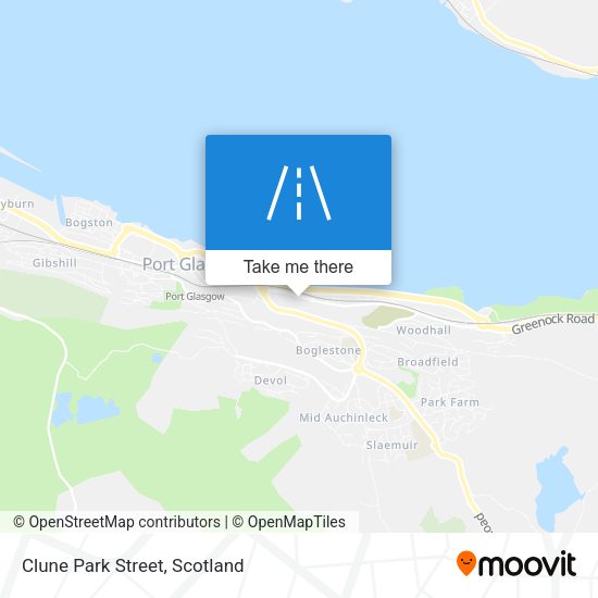 Clune Park Street map