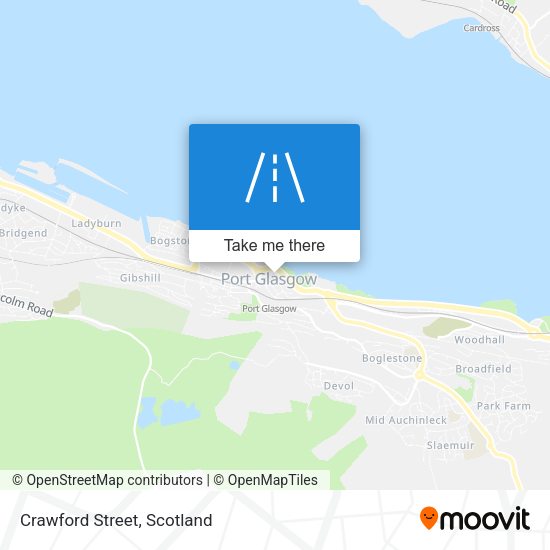 Crawford Street map