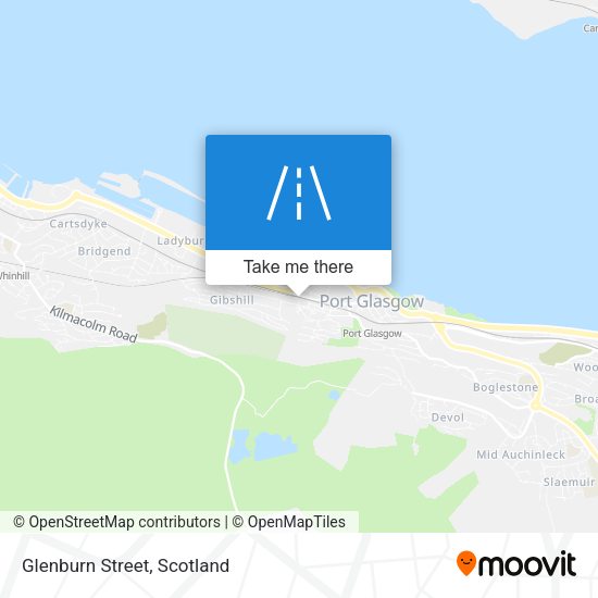 Glenburn Street map