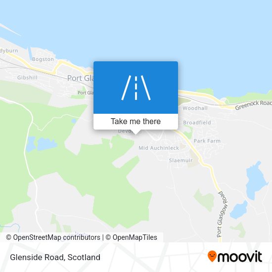 Glenside Road map