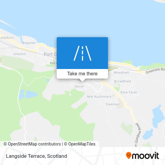 Langside Terrace map