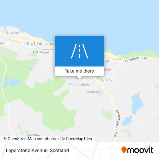 Leperstone Avenue map