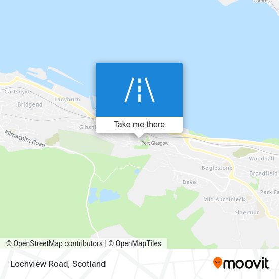 Lochview Road map