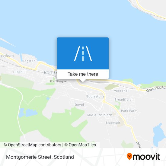 Montgomerie Street map