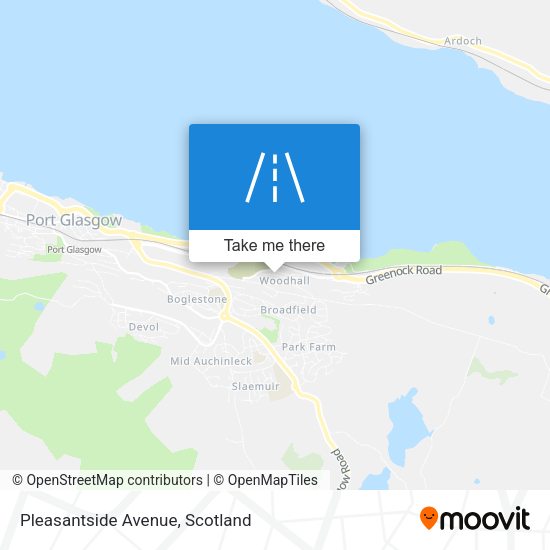 Pleasantside Avenue map