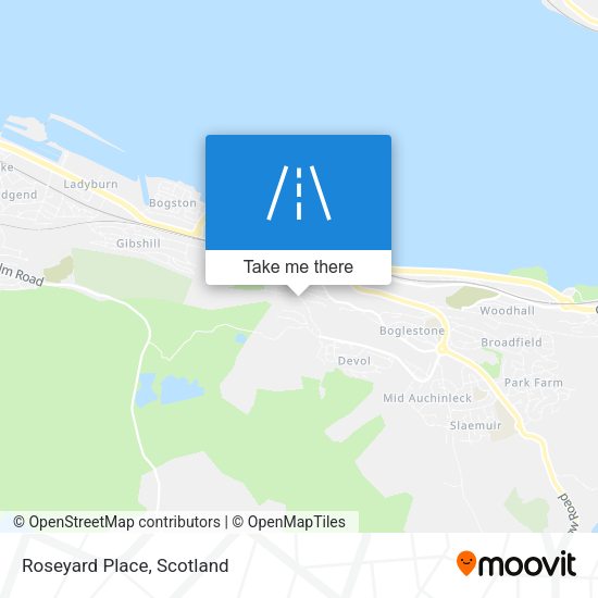 Roseyard Place map