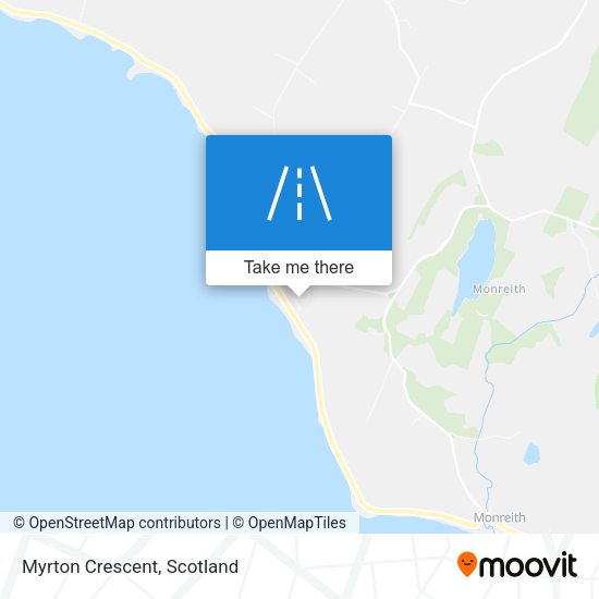 Myrton Crescent map