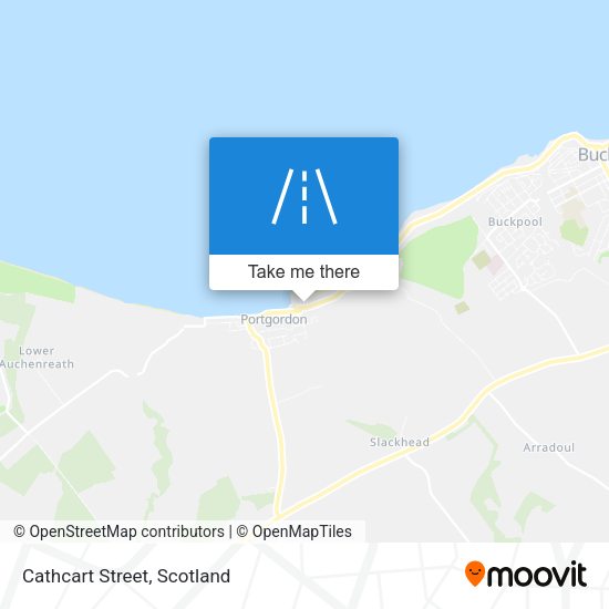 Cathcart Street map
