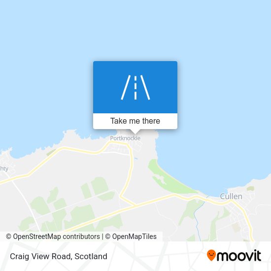Craig View Road map