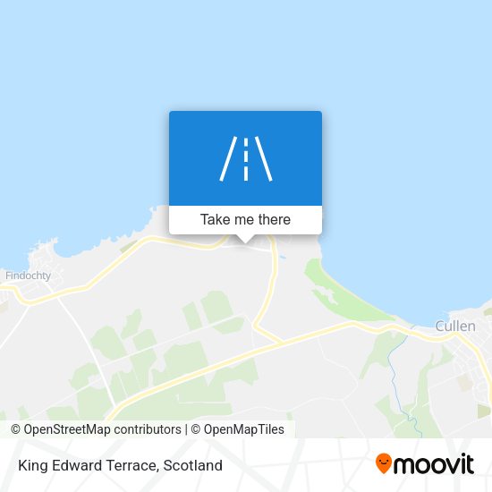 King Edward Terrace map