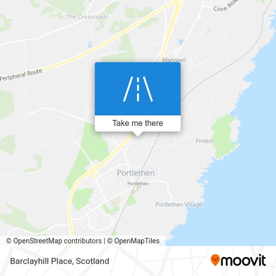 Barclayhill Place map