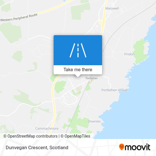 Dunvegan Crescent map